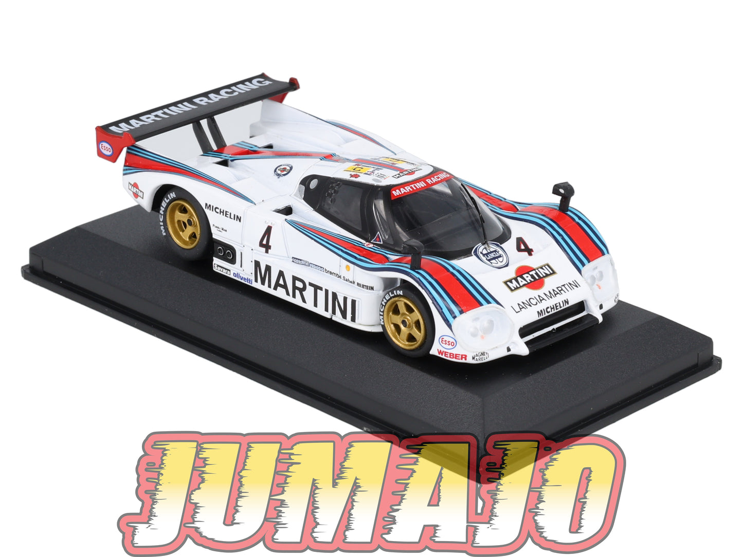 24H224 Voiture 1/43 IXO 24 Heures Mans LANCIA LC2/85 1985 B.Wollek #4