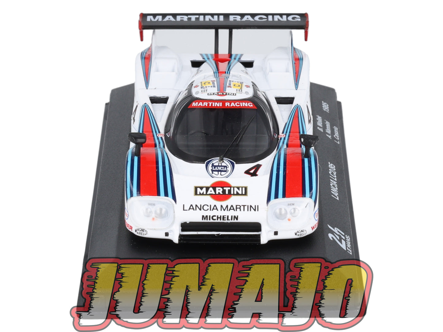 24H224 Voiture 1/43 IXO 24 Heures Mans LANCIA LC2/85 1985 B.Wollek #4