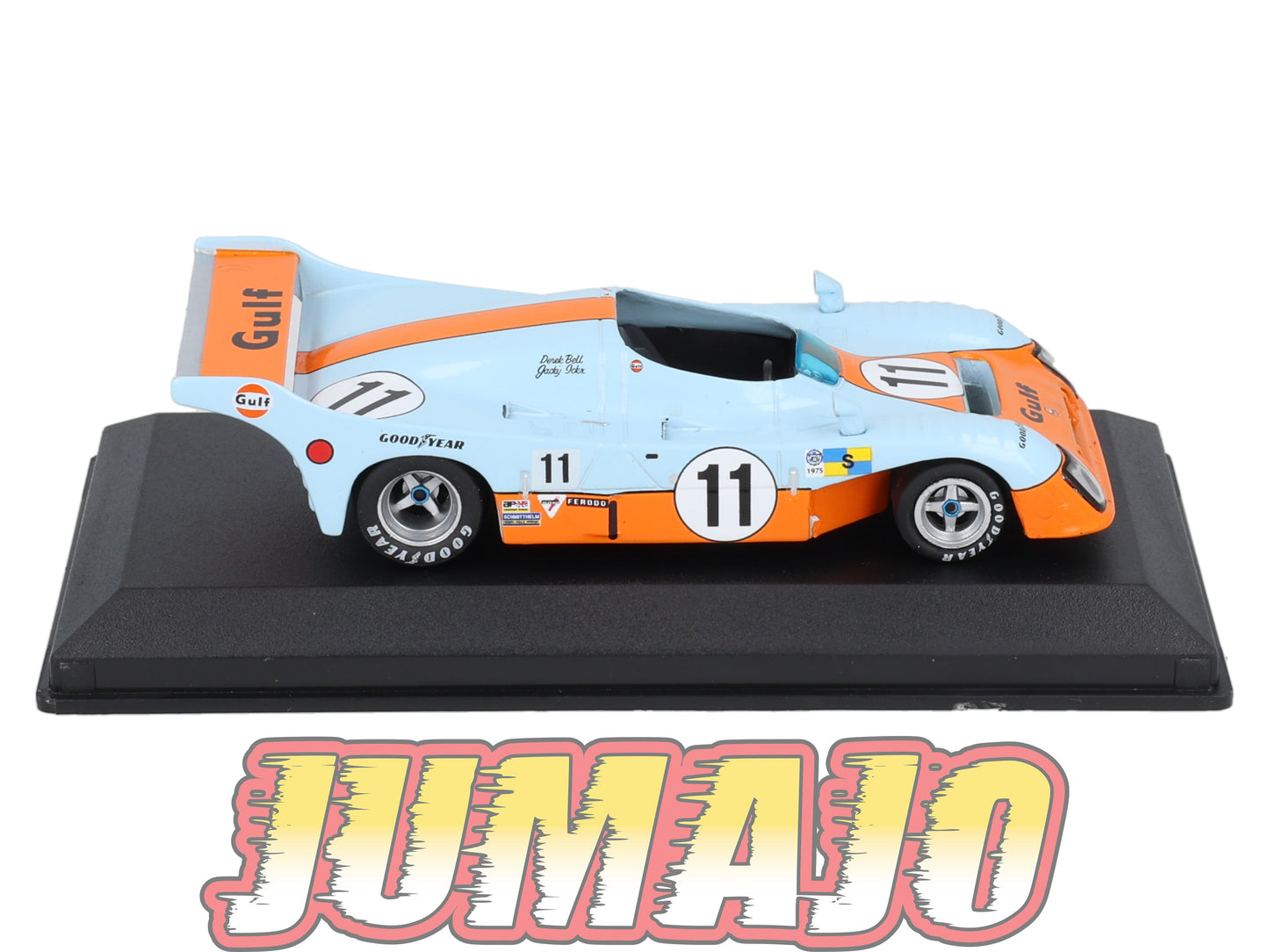 24H225 Voiture 1/43 IXO 24 Heures Mans GULF Mirage GR8 Winner 1975 J.Ickx #11