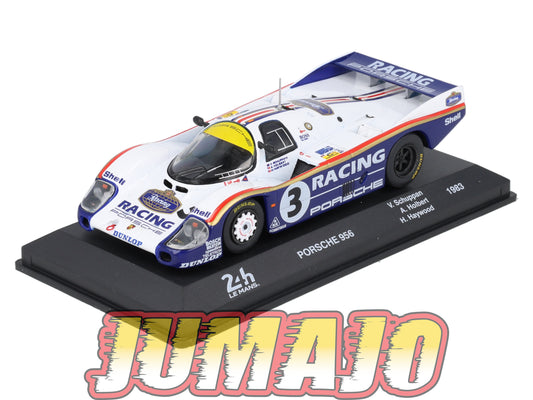 24H226 Voiture 1/43 IXO 24 Heures Mans Winner 1983 PORSCHE 956  V.Schuppan #3