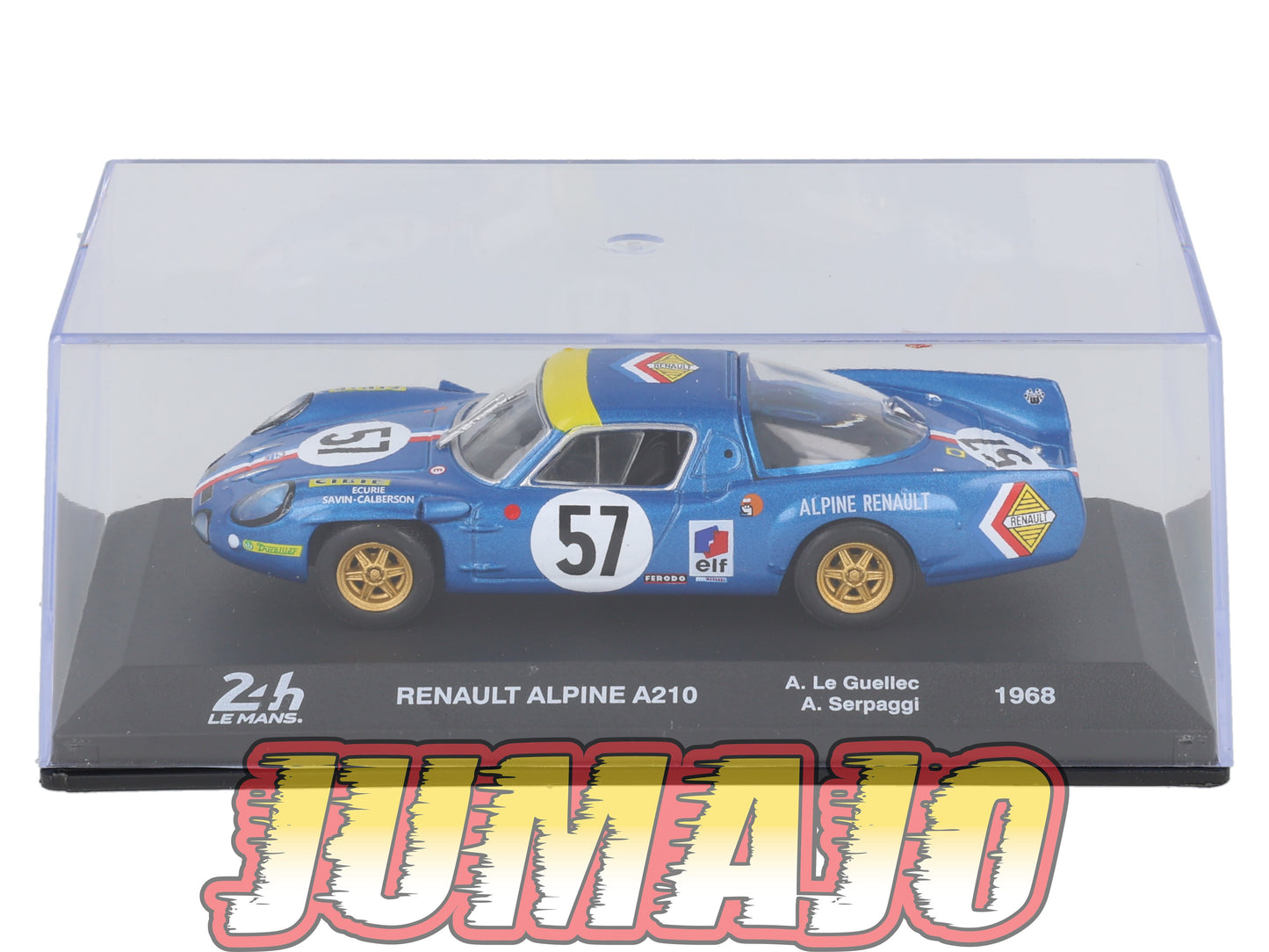 24H227 Voiture 1/43 IXO 24 Heures Mans RENAULT Alpine A210 1968 A. Le Guellec