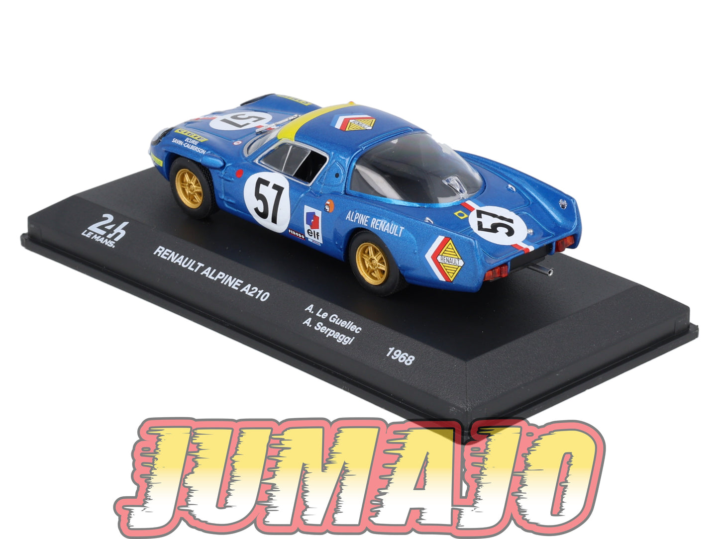 24H227 Voiture 1/43 IXO 24 Heures Mans RENAULT Alpine A210 1968 A. Le Guellec
