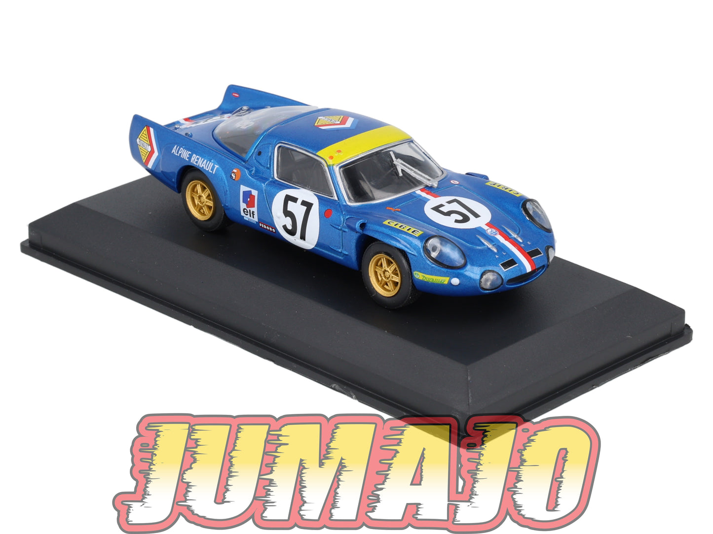 24H227 Voiture 1/43 IXO 24 Heures Mans RENAULT Alpine A210 1968 A. Le Guellec