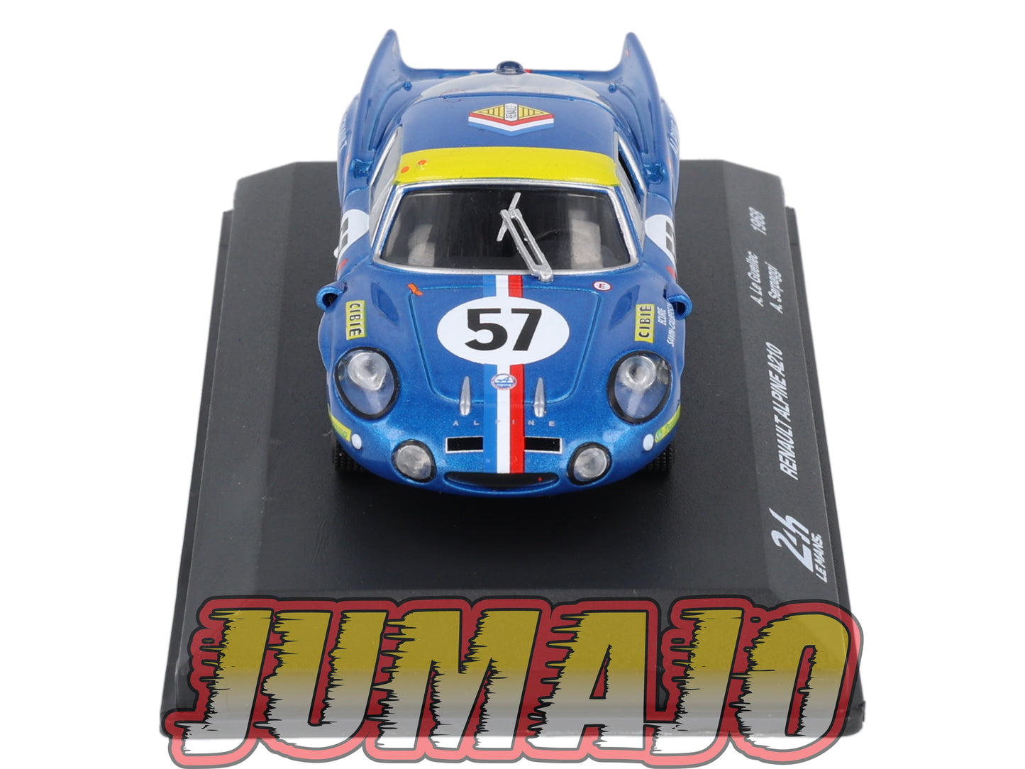 24H227 Voiture 1/43 IXO 24 Heures Mans RENAULT Alpine A210 1968 A. Le Guellec