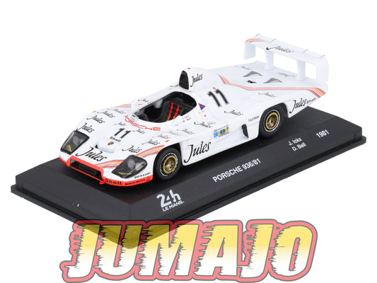 24H230 Voiture 1/43 IXO 24 Heures Mans Winner 1981 PORSCHE 936/81  J.Ickx #11