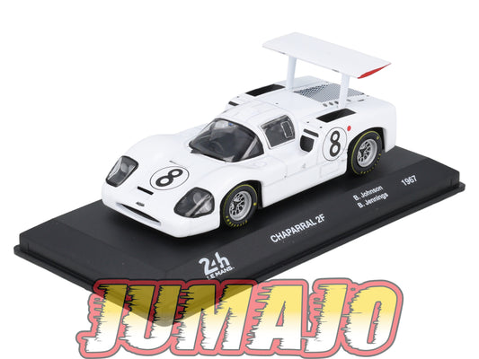 24H231 Voiture 1/43 IXO 24 Heures Mans CHAPARRAL 2F 1967 B.Johnson #8