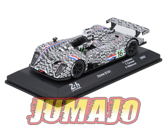 24H232 Voiture 1/43 IXO 24 Heures Mans DOME S101 2002 J.Lammers #16