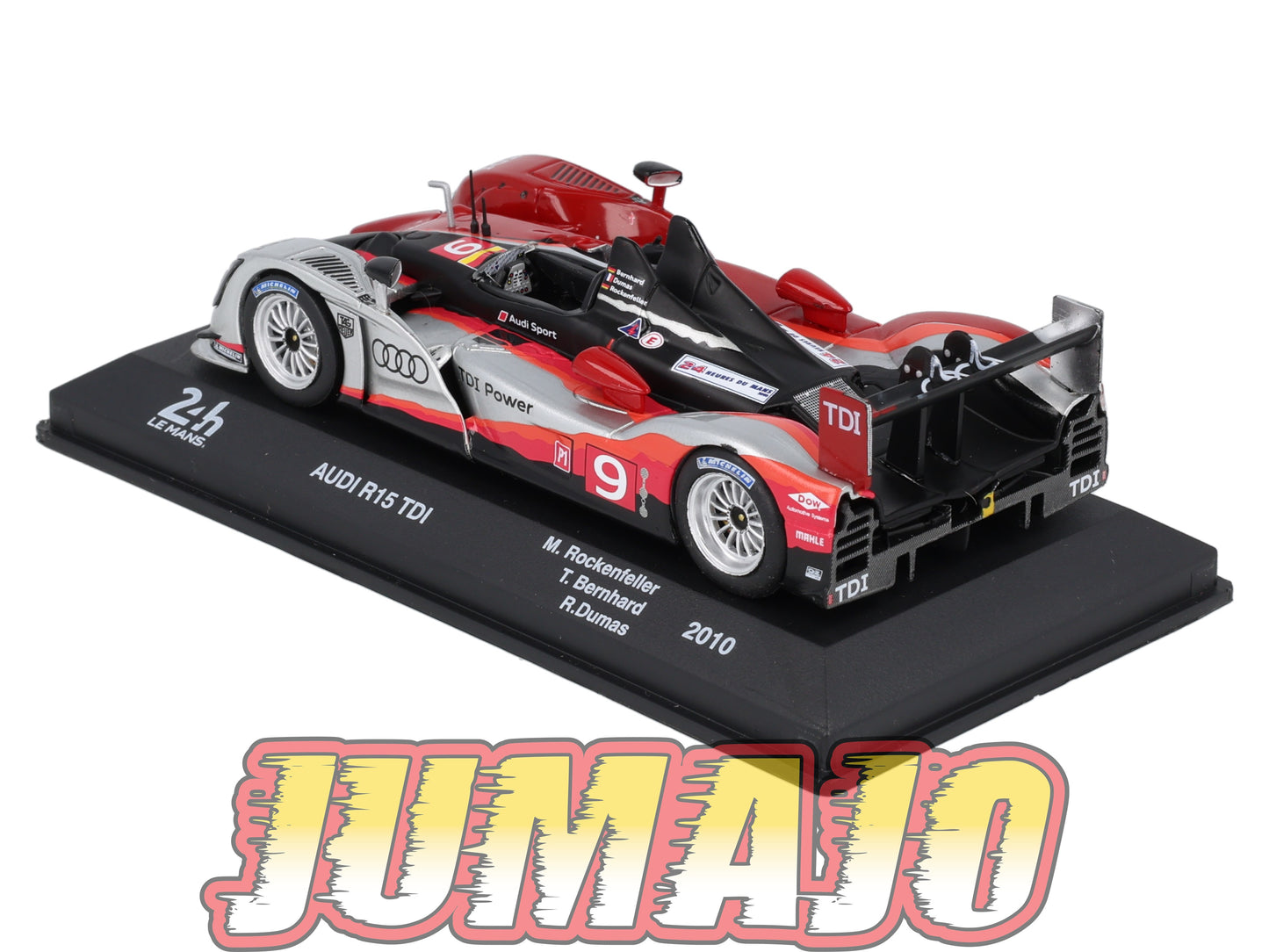 24H233 Voiture 1/43 CENTAURIA 24 Heures Mans : AUDI R15 TDI #9 Winner 1st 2010