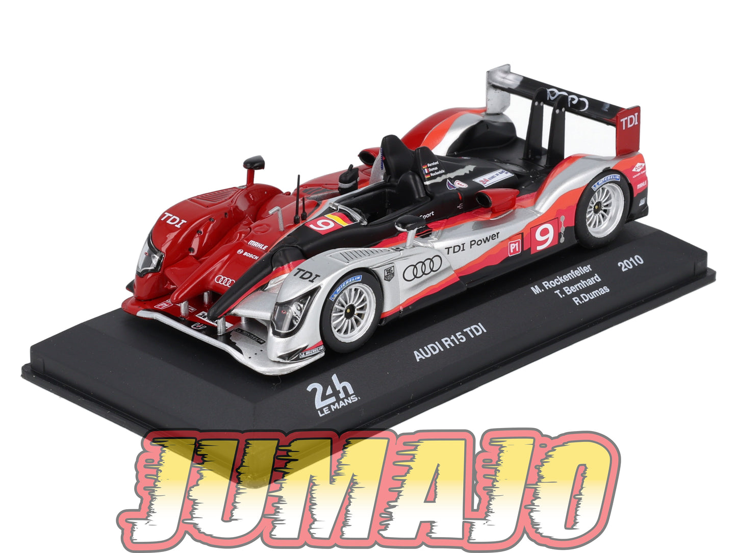 24H233 Voiture 1/43 CENTAURIA 24 Heures Mans : AUDI R15 TDI #9 Winner 1st 2010