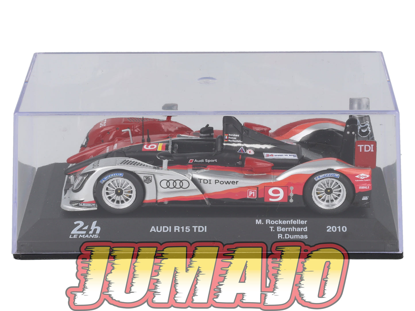 24H233 Voiture 1/43 CENTAURIA 24 Heures Mans : AUDI R15 TDI #9 Winner 1st 2010