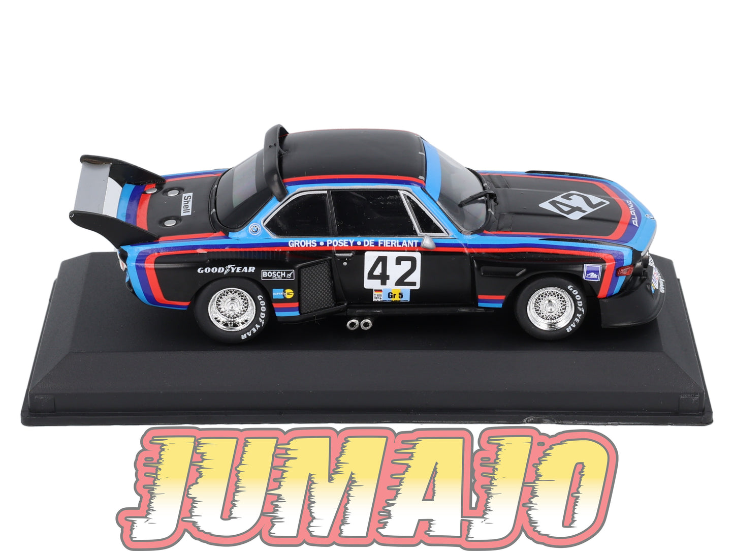24H234 Voiture 1/43 CENTAURIA 24 Heures Mans : BMW 3.5 CSL #42 1976 S.Posey