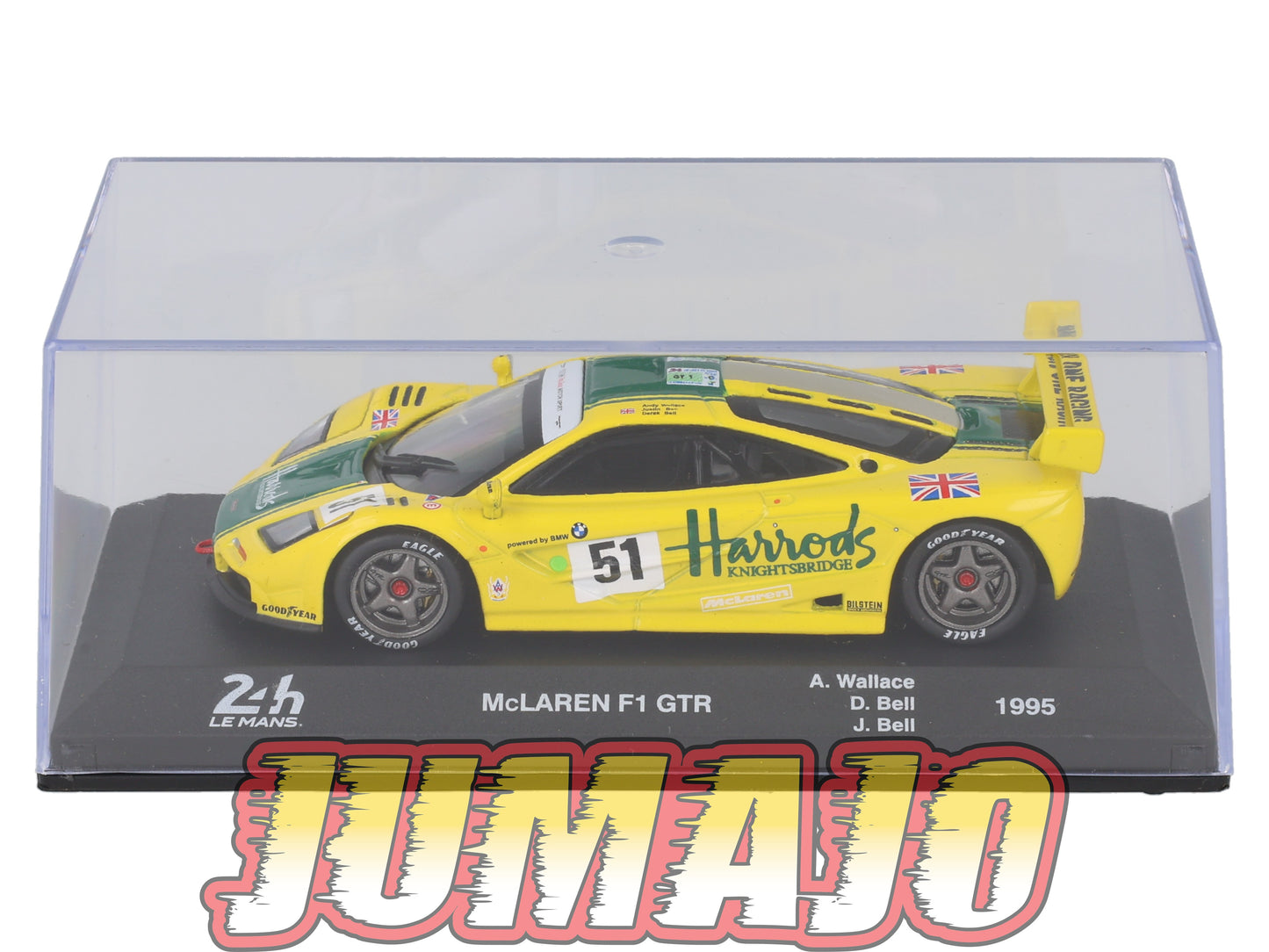 24H236 Voiture 1/43 CENTAURIA 24 Heures Mans : McLAREN F1 GTR #51 1995 A.Wallace