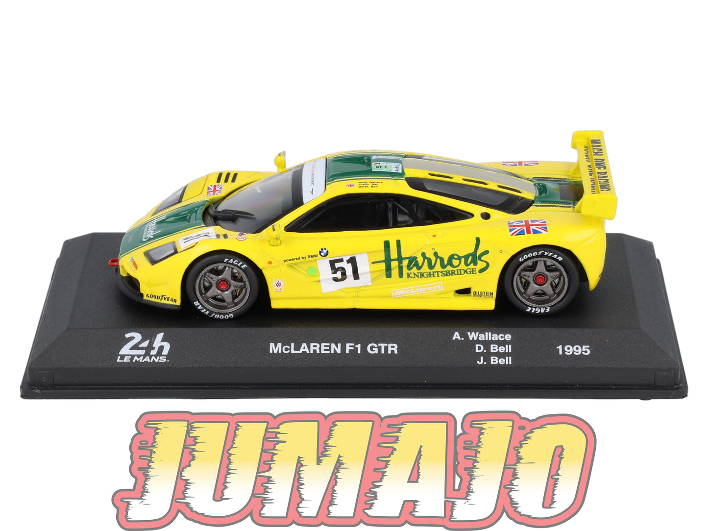 24H236 Voiture 1/43 CENTAURIA 24 Heures Mans : McLAREN F1 GTR #51 1995 A.Wallace
