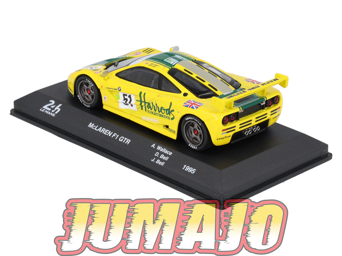 24H236 Voiture 1/43 CENTAURIA 24 Heures Mans : McLAREN F1 GTR #51 1995 A.Wallace