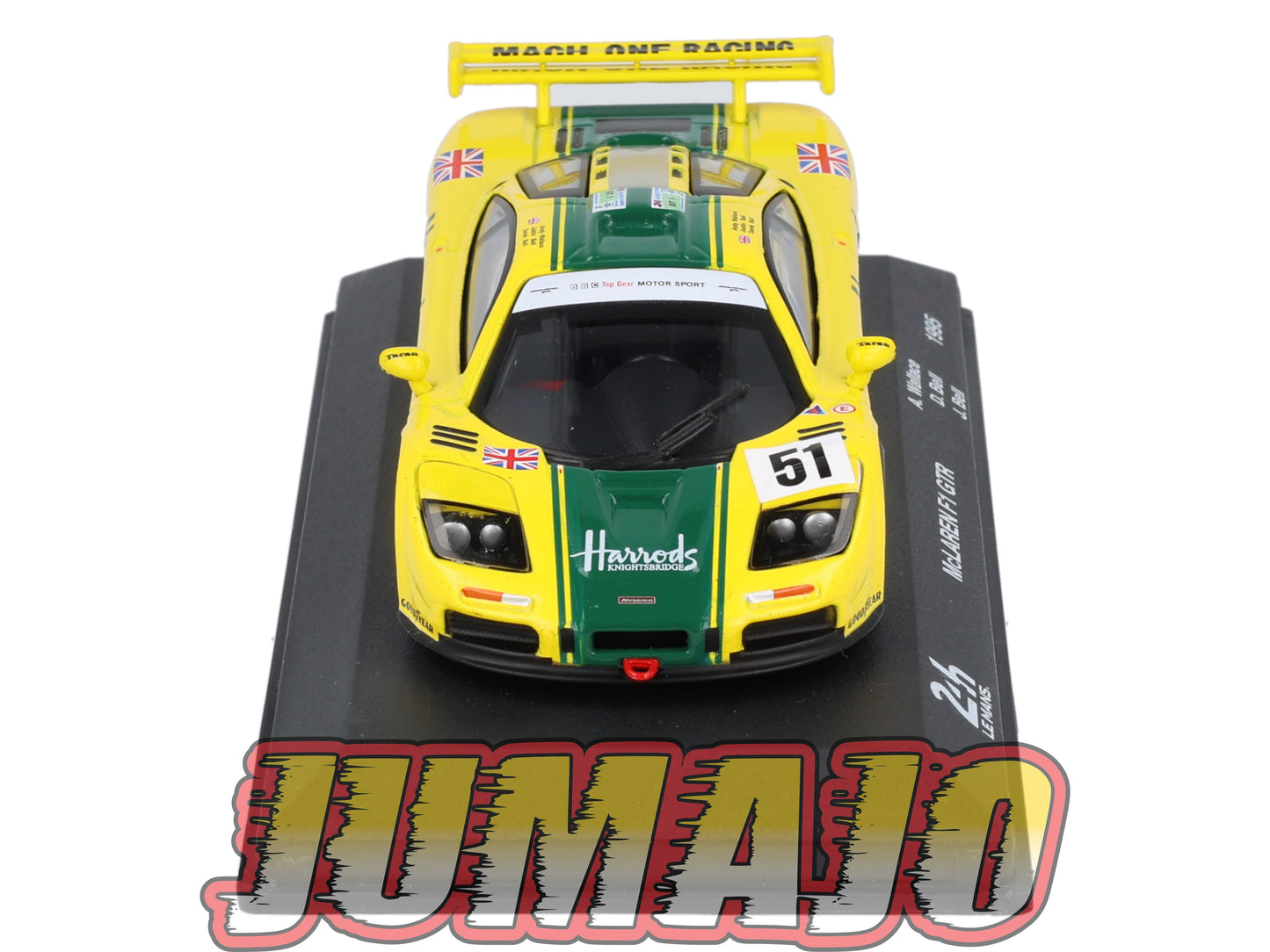 24H236 Voiture 1/43 CENTAURIA 24 Heures Mans : McLAREN F1 GTR #51 1995 A.Wallace