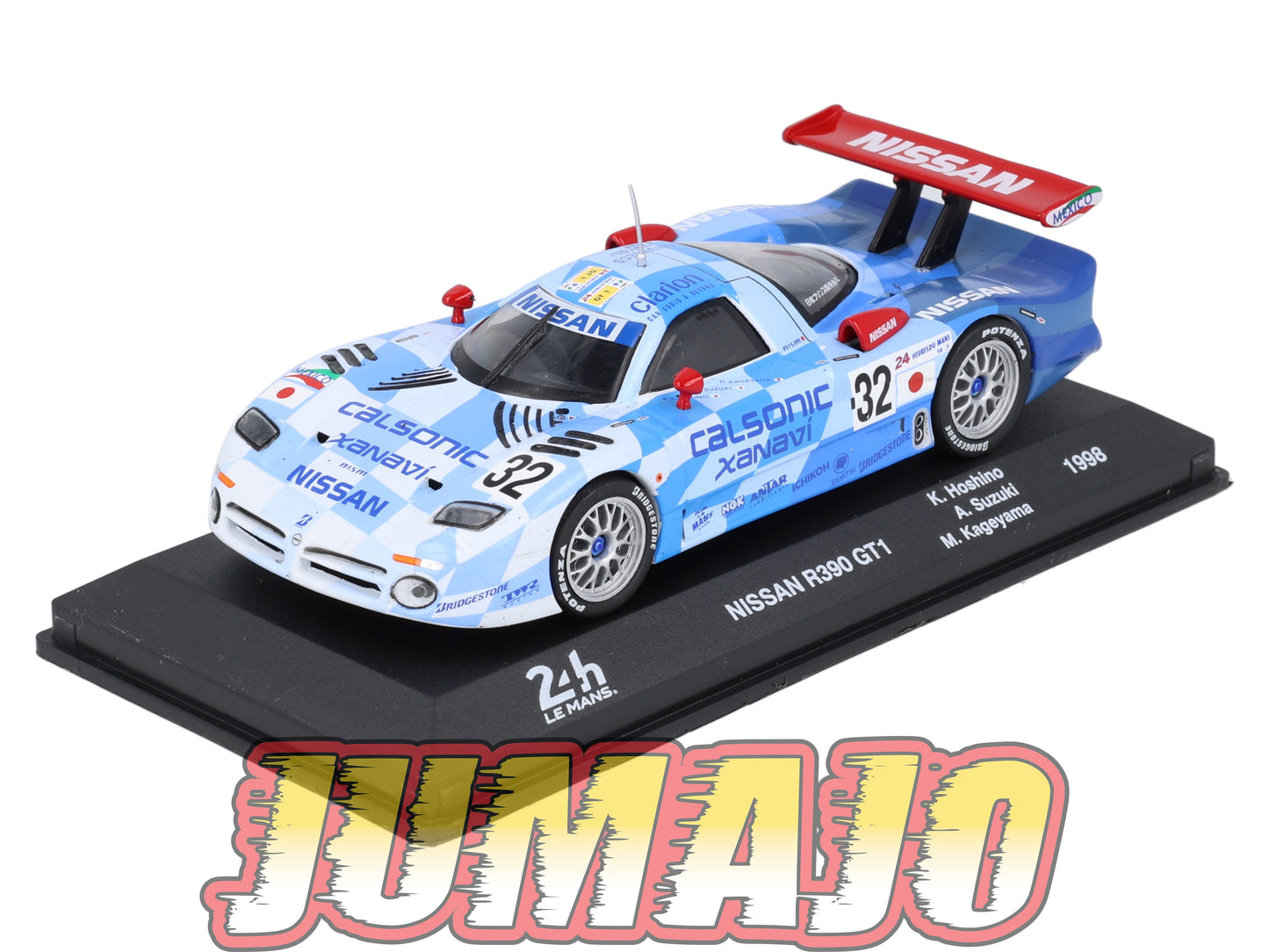 24H237 Voiture 1/43 CENTAURIA 24 Heures Mans : NISSAN R390 GT1 #32 1998 K.Hoshino