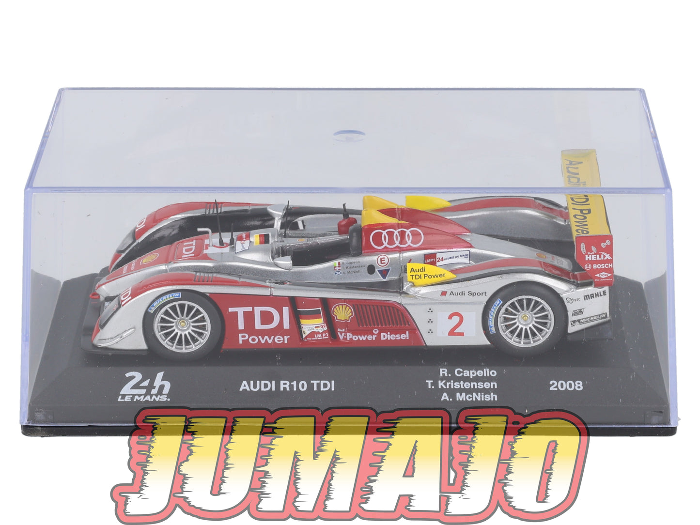 24H242 Voiture 1/43 CENTAURIA 24 Heures Mans : AUDI R10 TDI #2 Winner 1st 2008