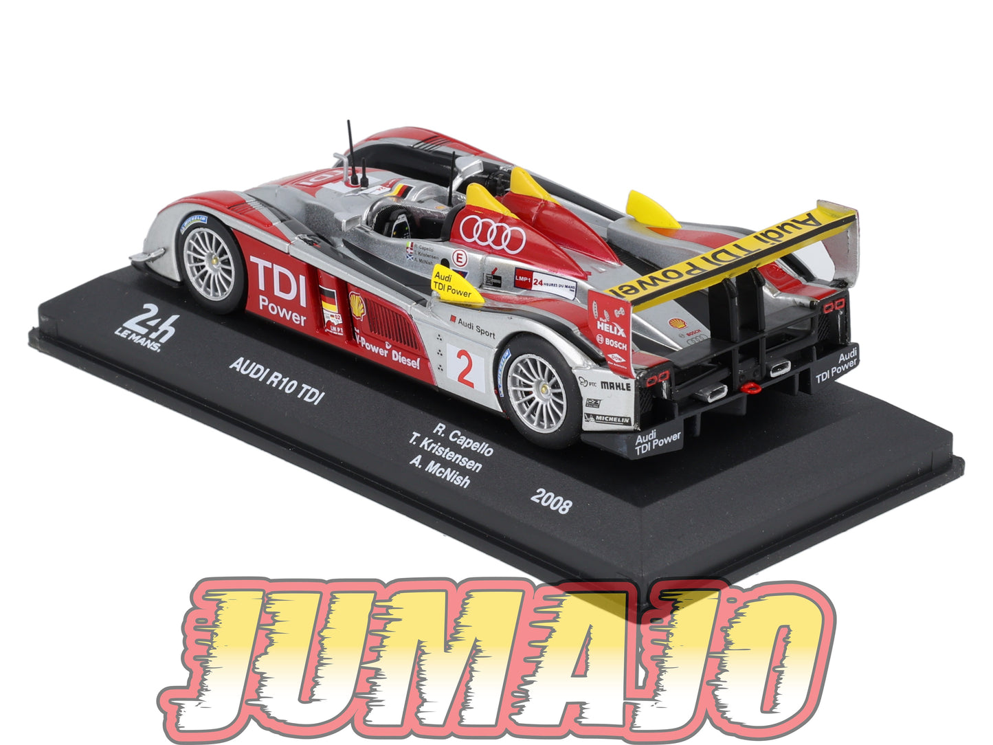 24H242 Voiture 1/43 CENTAURIA 24 Heures Mans : AUDI R10 TDI #2 Winner 1st 2008