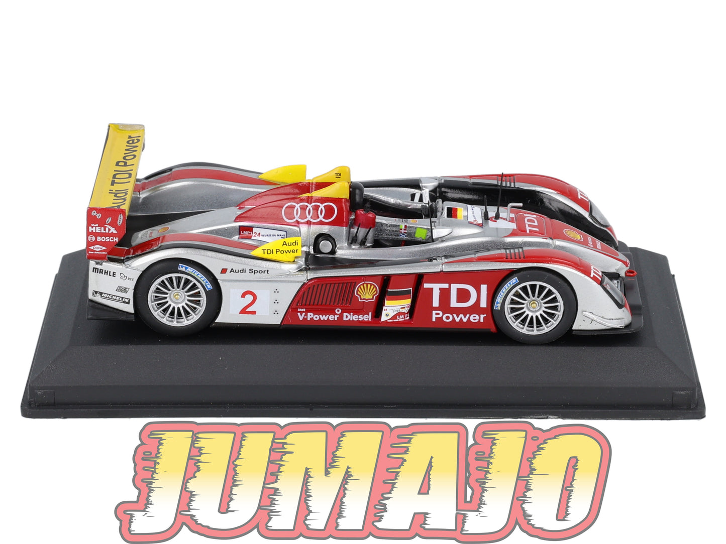 24H242 Voiture 1/43 CENTAURIA 24 Heures Mans : AUDI R10 TDI #2 Winner 1st 2008