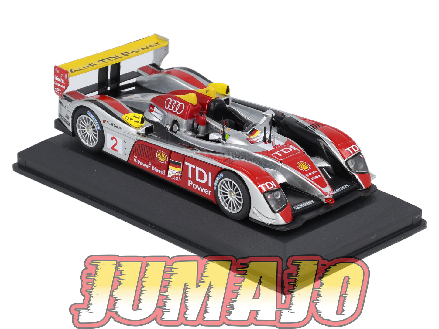 24H242 Voiture 1/43 CENTAURIA 24 Heures Mans : AUDI R10 TDI #2 Winner 1st 2008