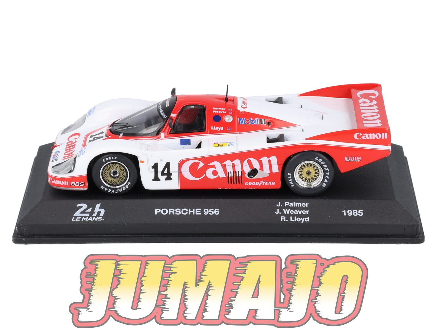 24H243 Voiture 1/43 CENTAURIA 24 Heures Mans : PORSCHE 956 #14 1985 J.Palmer