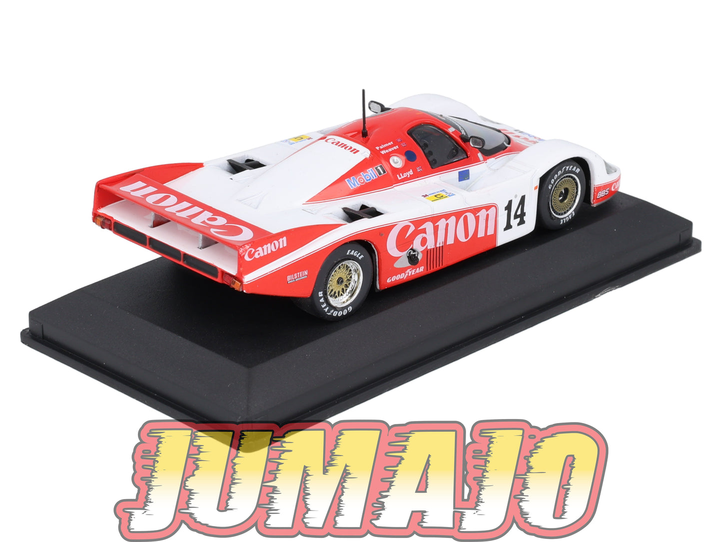 24H243 Voiture 1/43 CENTAURIA 24 Heures Mans : PORSCHE 956 #14 1985 J.Palmer