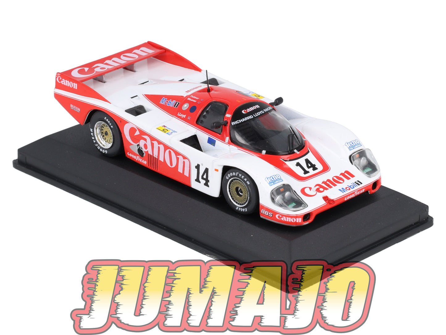 24H243 Voiture 1/43 CENTAURIA 24 Heures Mans : PORSCHE 956 #14 1985 J.Palmer