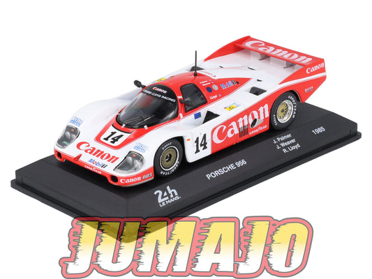 24H243 Voiture 1/43 CENTAURIA 24 Heures Mans : PORSCHE 956 #14 1985 J.Palmer