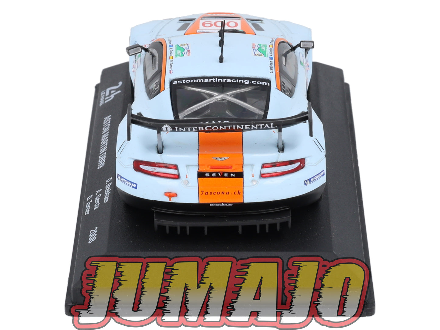 24H244 Voiture 1/43 CENTAURIA 24 Heures Mans : ASTON MARTIN DBR9 #9 2008 D.Brabham