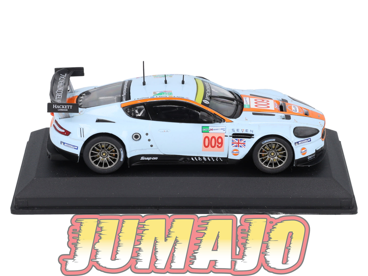 24H244 Voiture 1/43 CENTAURIA 24 Heures Mans : ASTON MARTIN DBR9 #9 2008 D.Brabham