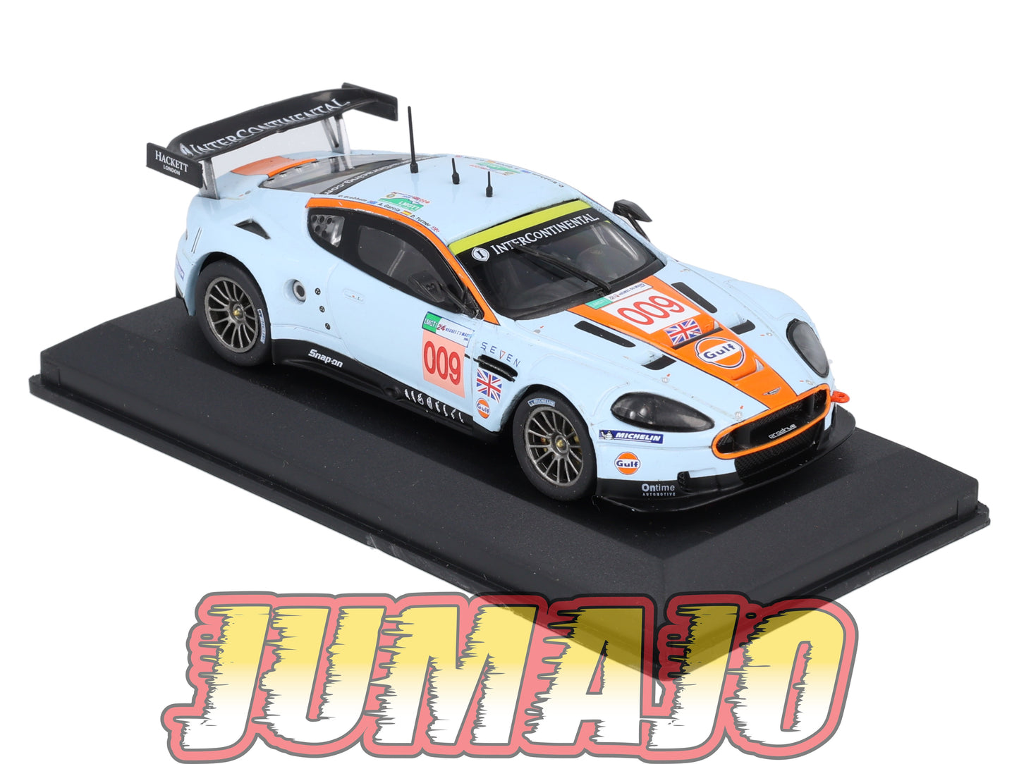 24H244 Voiture 1/43 CENTAURIA 24 Heures Mans : ASTON MARTIN DBR9 #9 2008 D.Brabham