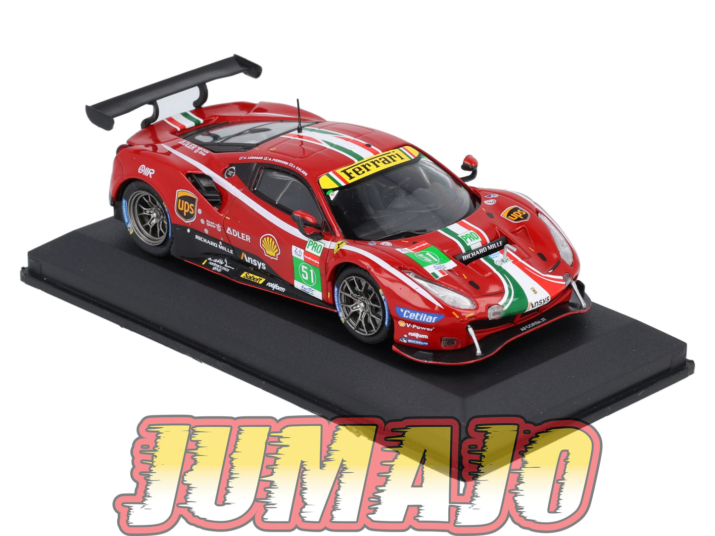 24H245 Voiture 1/43 CENTAURIA 24 Heures Mans : FERRARI 488 GTE EVO #51 2021