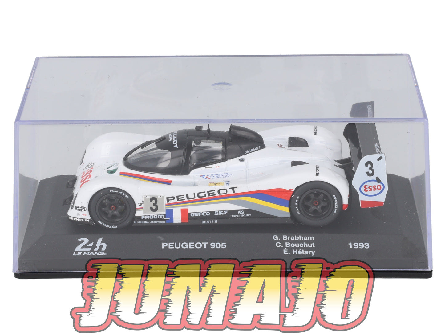 24H247 Voiture 1/43 CENTAURIA 24 Heures Mans : PEUGEOT 905 #3 Winner 1st 1993