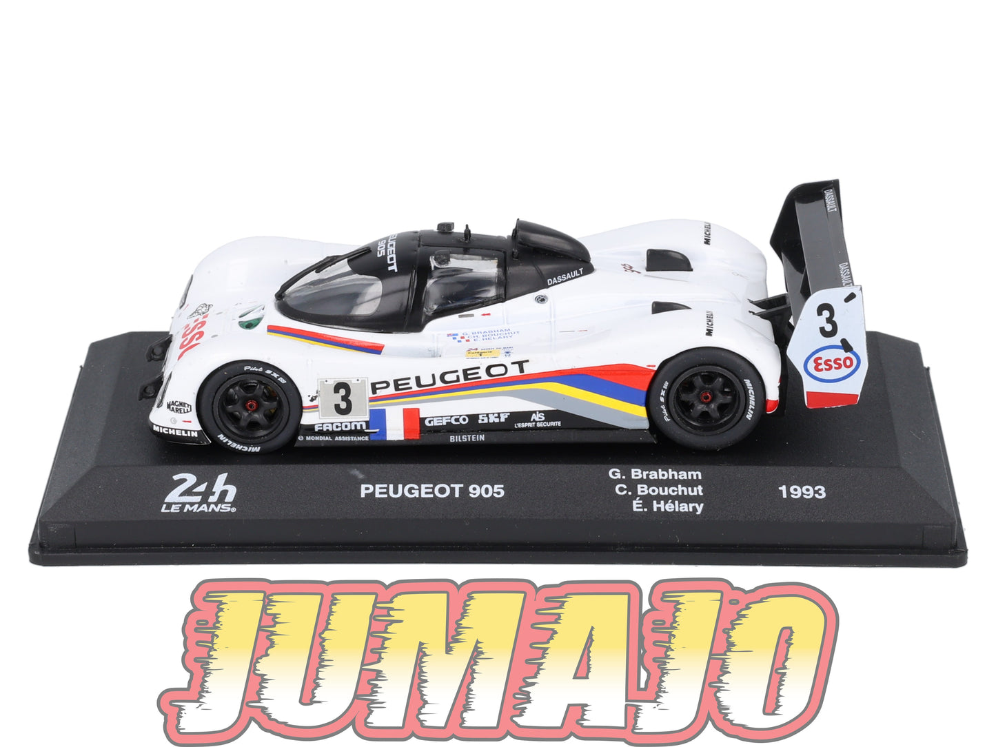 24H247 Voiture 1/43 CENTAURIA 24 Heures Mans : PEUGEOT 905 #3 Winner 1st 1993