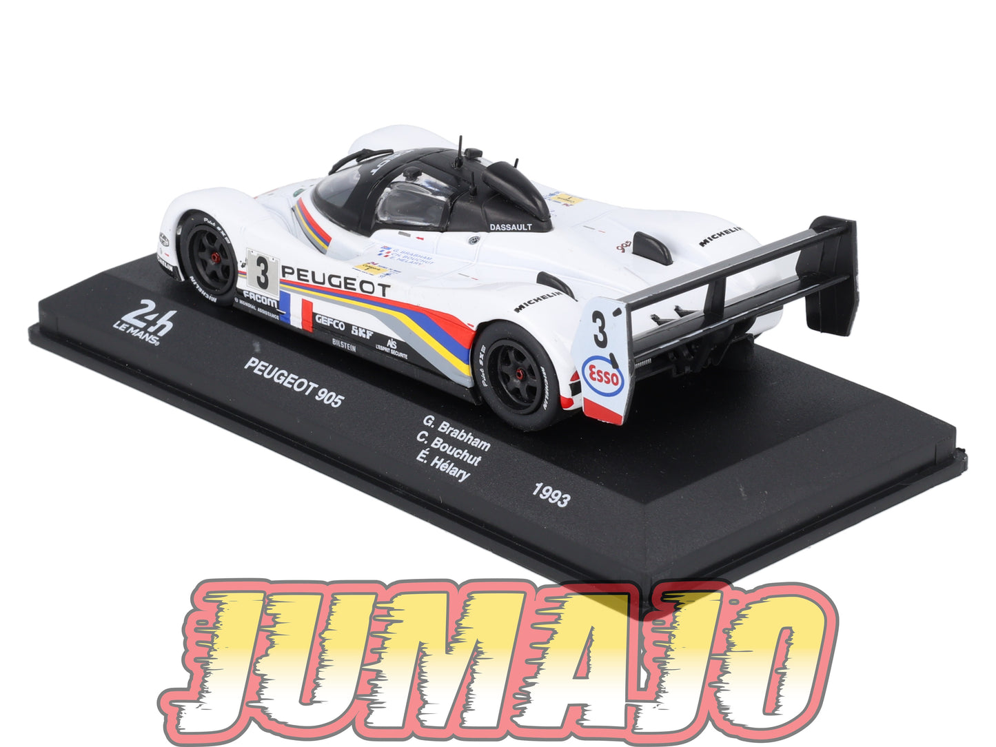 24H247 Voiture 1/43 CENTAURIA 24 Heures Mans : PEUGEOT 905 #3 Winner 1st 1993
