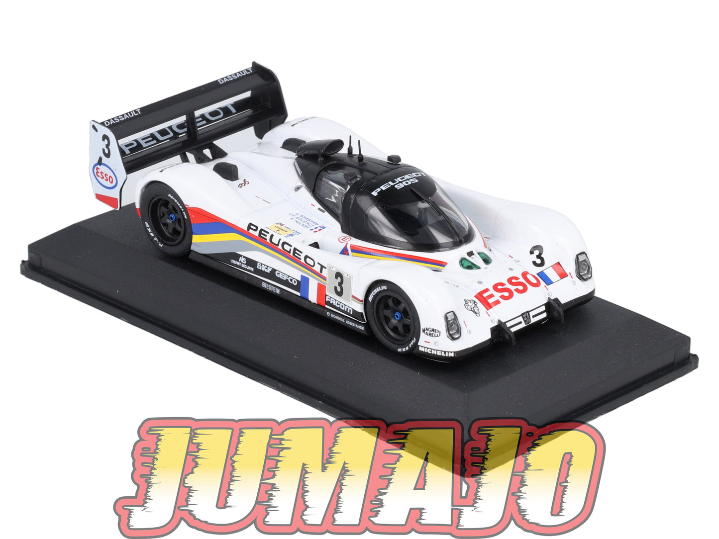 24H247 Voiture 1/43 CENTAURIA 24 Heures Mans : PEUGEOT 905 #3 Winner 1st 1993