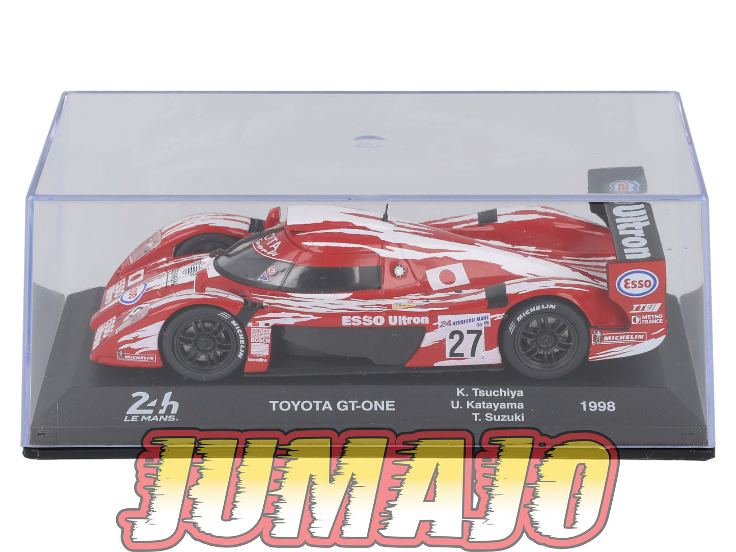 24H248 Voiture 1/43 CENTAURIA 24 Heures Mans : TOYOTA GT-ONE #27 1998 K.Tsuchiya
