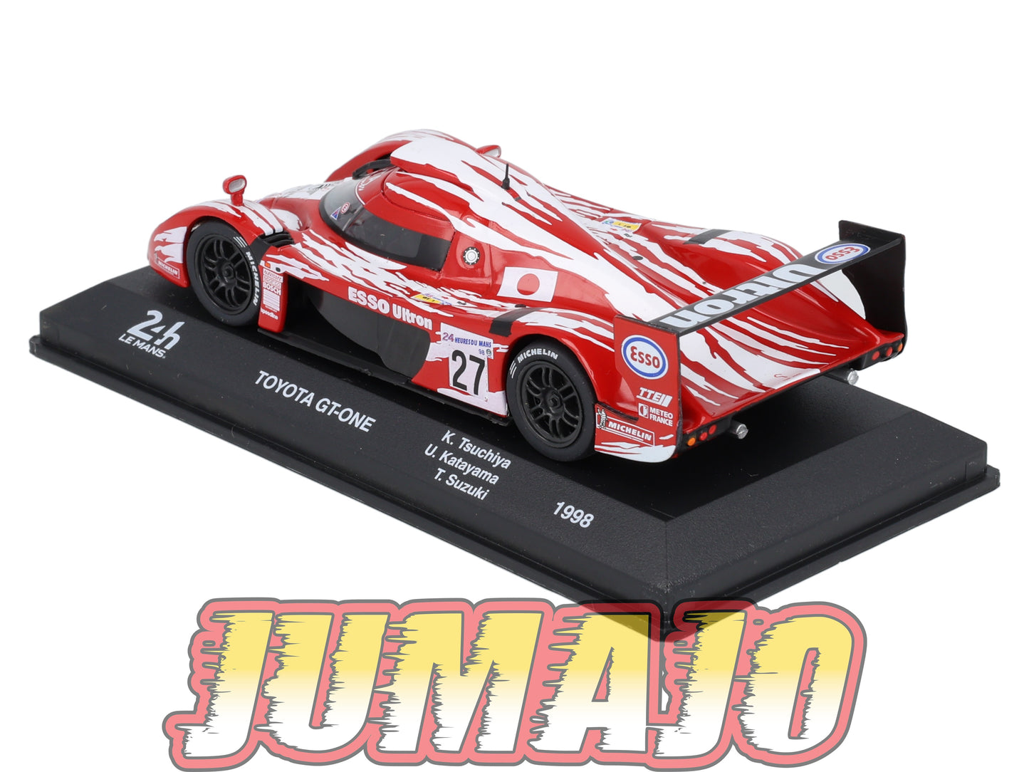 24H248 Voiture 1/43 CENTAURIA 24 Heures Mans : TOYOTA GT-ONE #27 1998 K.Tsuchiya