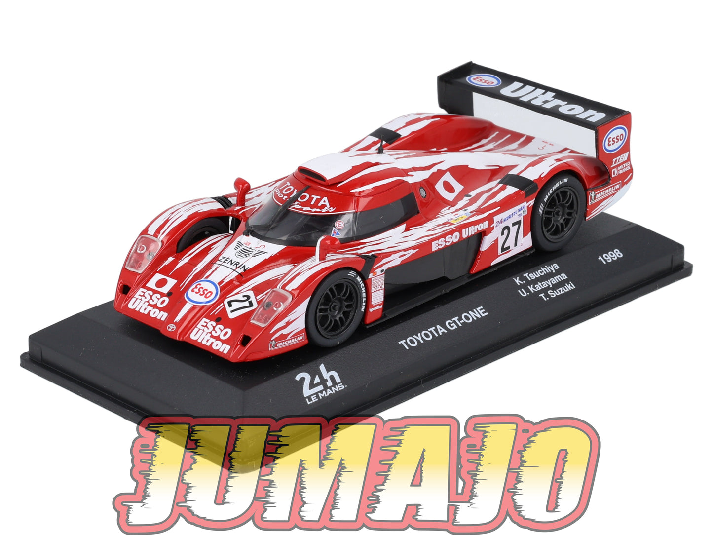 24H248 Voiture 1/43 CENTAURIA 24 Heures Mans : TOYOTA GT-ONE #27 1998 K.Tsuchiya