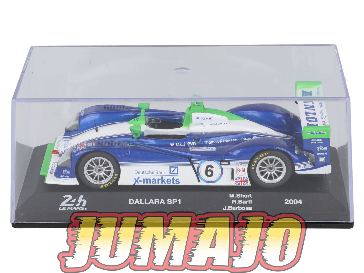 24H251 Voiture 1/43 CENTAURIA 24 Heures Mans : DALLARA SP1 #6 2004 M.Short