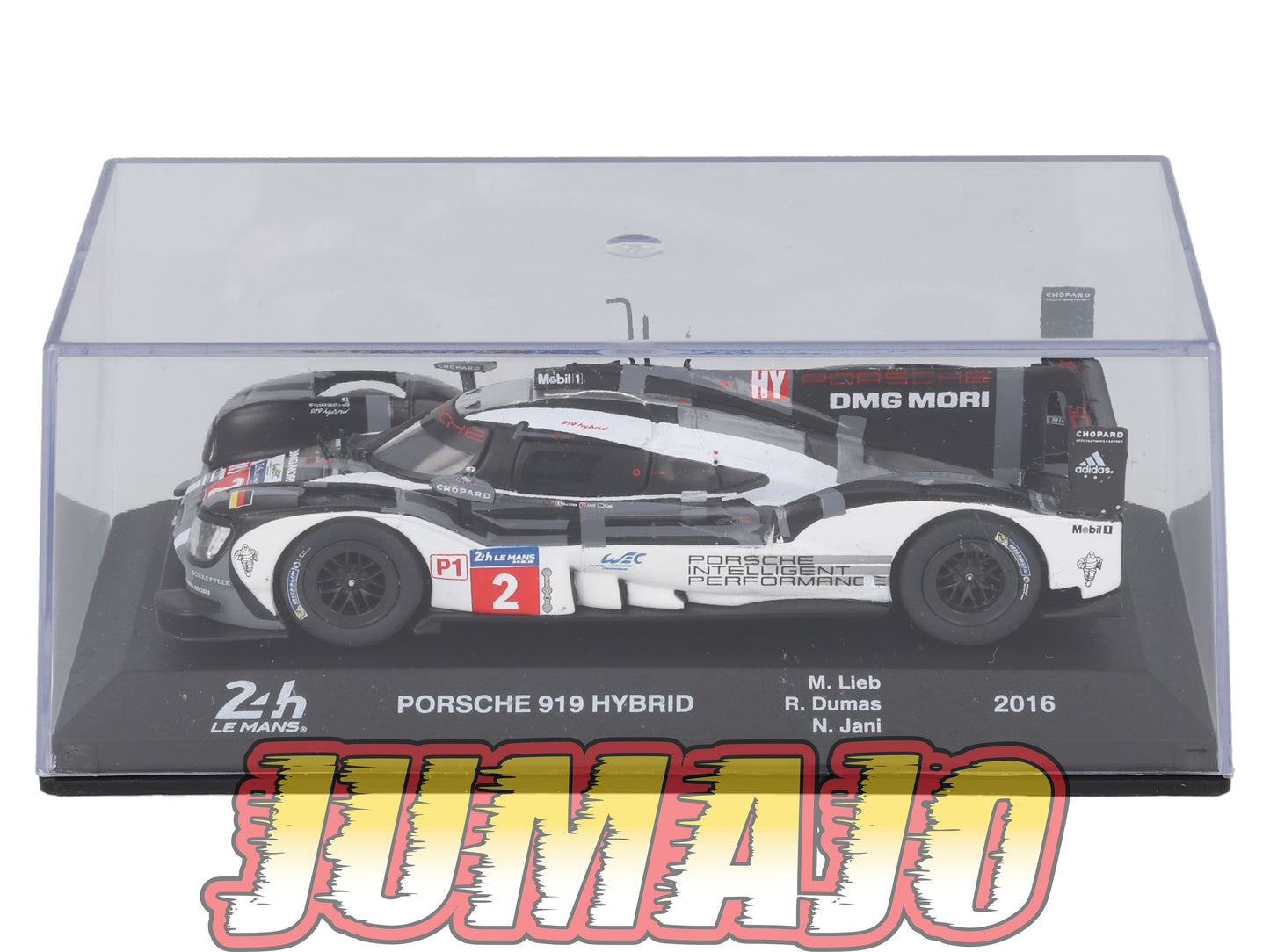 24H252 Voiture 1/43 IXO 24 Heures Mans Winner 2016 PORSCHE 919 Hybrid #2