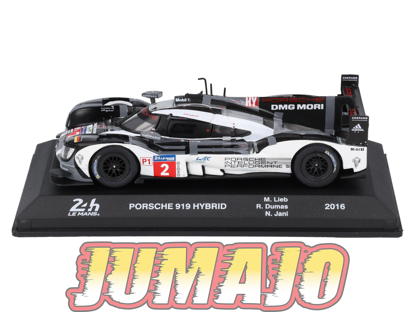 24H252 Voiture 1/43 IXO 24 Heures Mans Winner 2016 PORSCHE 919 Hybrid #2