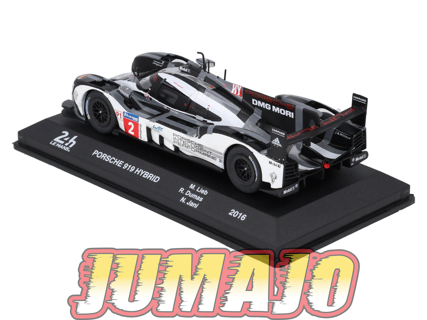 24H252 Voiture 1/43 IXO 24 Heures Mans Winner 2016 PORSCHE 919 Hybrid #2