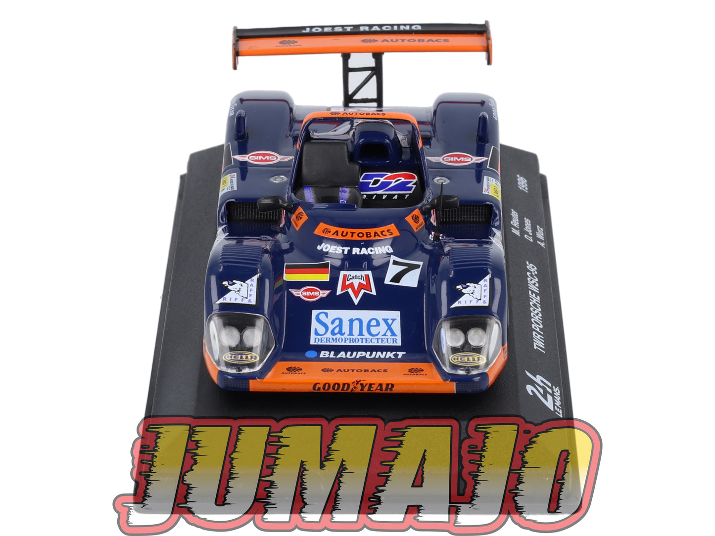 24H253 Voiture 1/43 CENTAURIA 24 Heures Mans : PORSCHE TWR WSC-95 #7 Winner 1st 1996