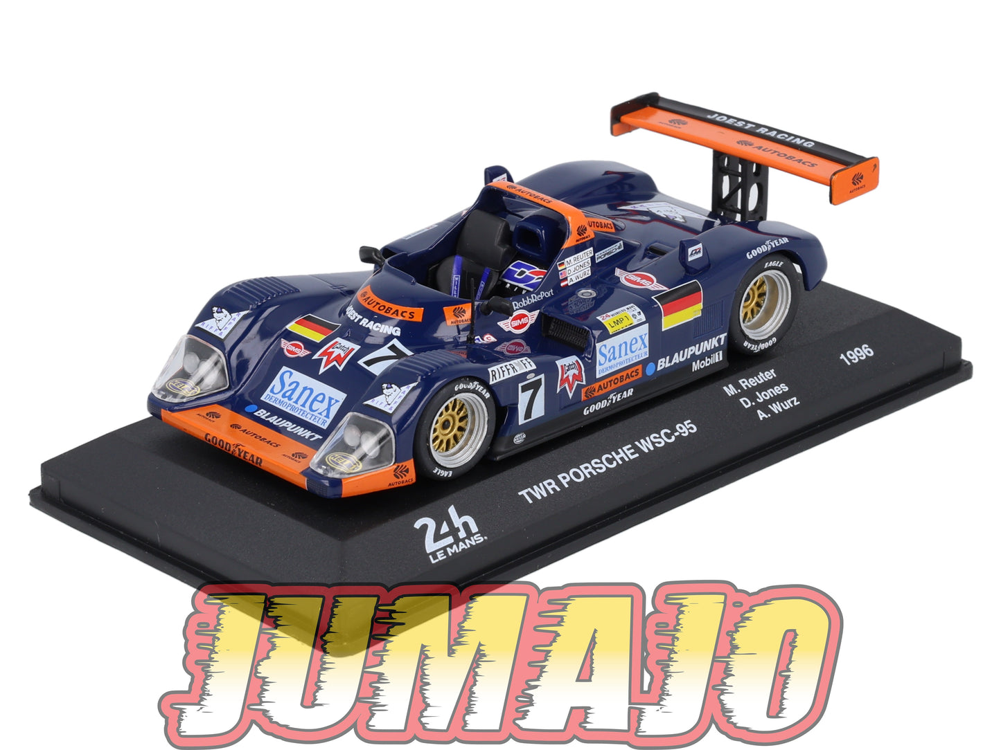 24H253 Voiture 1/43 CENTAURIA 24 Heures Mans : PORSCHE TWR WSC-95 #7 Winner 1st 1996