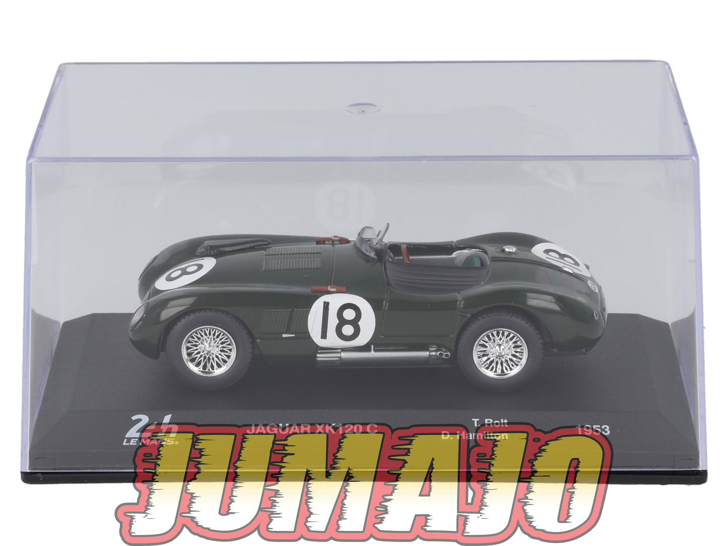 24H255 Voiture 1/43 CENTAURIA 24 Heures Mans : JAGUAR XK120 C 1953 Winner #18 T.Rolt