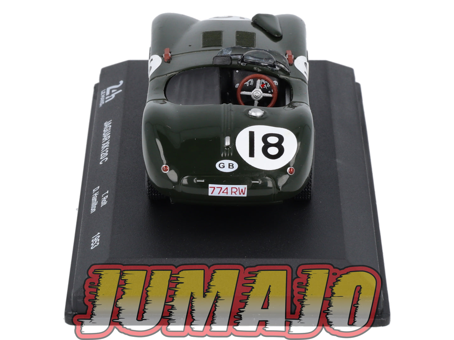 24H255 Voiture 1/43 CENTAURIA 24 Heures Mans : JAGUAR XK120 C 1953 Winner #18 T.Rolt