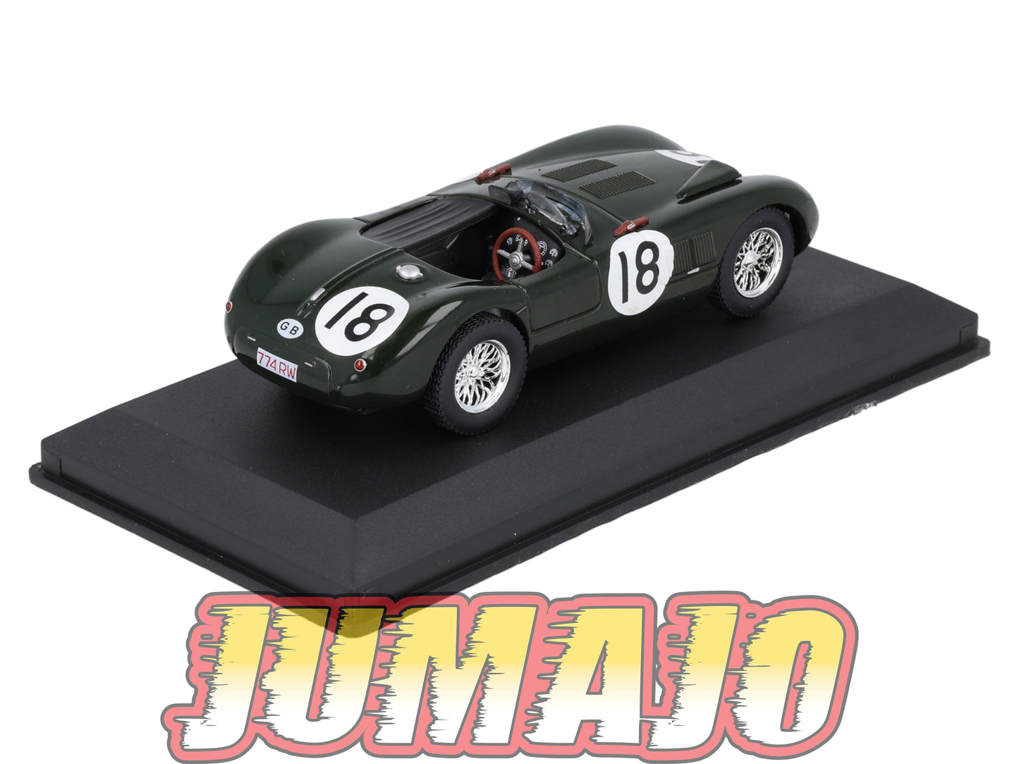 24H255 Voiture 1/43 CENTAURIA 24 Heures Mans : JAGUAR XK120 C 1953 Winner #18 T.Rolt