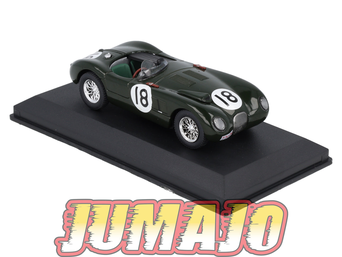 24H255 Voiture 1/43 CENTAURIA 24 Heures Mans : JAGUAR XK120 C 1953 Winner #18 T.Rolt