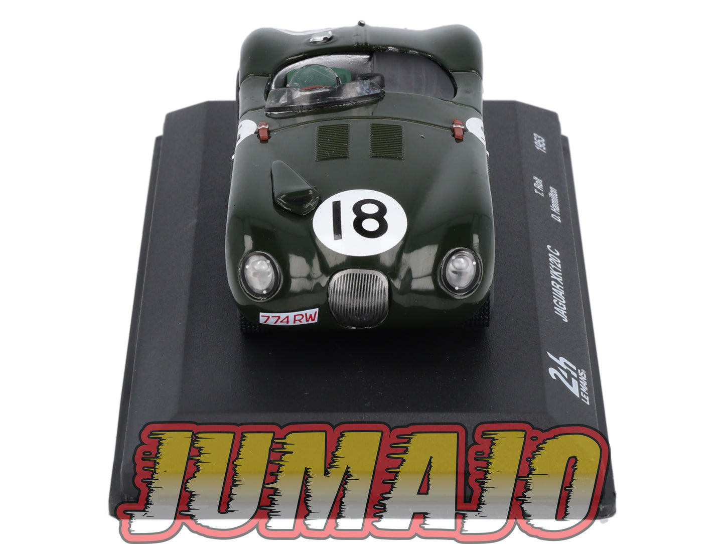 24H255 Voiture 1/43 CENTAURIA 24 Heures Mans : JAGUAR XK120 C 1953 Winner #18 T.Rolt